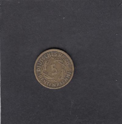 Beschrijving: 5 Rentepfennig  